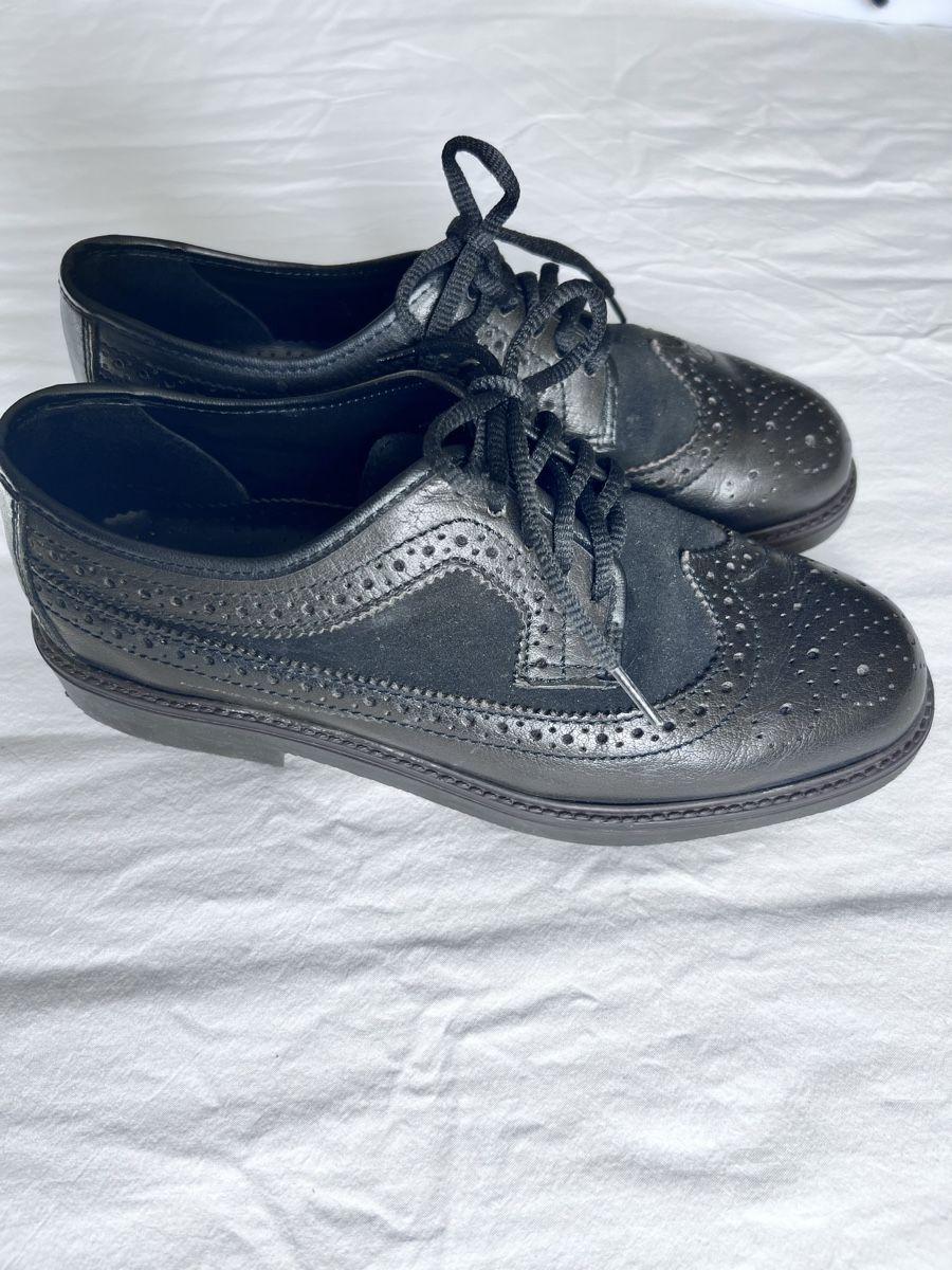 Scarpe da uomo: Schwarze Leder Budapester King Street Gr. 41 – Usato da Pfungen venduto da smi_9vy9 2