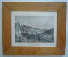 Ancienne gravure LE LOCLE (Neuchâtel)