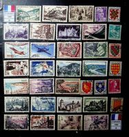 FRANCE TIMBRES OBLITÉRÉS 1949-1956 /U917