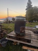 Wäschehafen Antike Waschmaschine