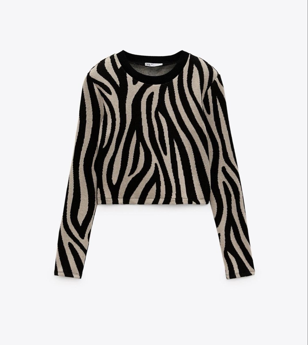 Zara Maglioni & Felpe: Jacquard sweater – Nuovo (secondo la descrizione) da Zürich venduto da gol_zrr2