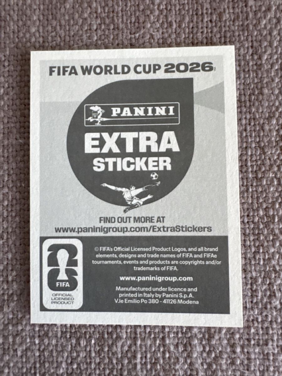 Panini Carte collezionabili: WM 2026 Panini extra Sticker Heungmin Son Pink – Nuovo (secondo la descrizione) da Zürich venduto da Stg7 2