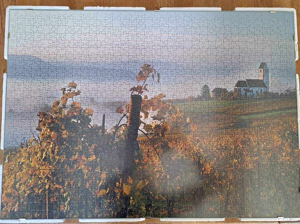 Foto & Immagini: Puzzle-Bild Hallau Bergkirche – Usato da Uhwiesen venduto da Marthalen02