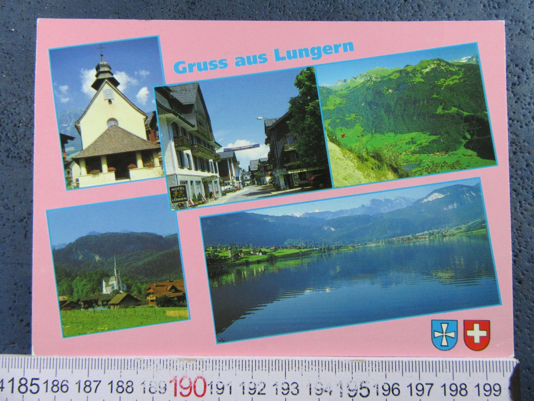 Cartoline postali: GRUSS AUS LUNGERN ONW AK – Usato da Ettingen venduto da Hausi4711