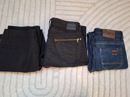 Herren Hosen Jeans Paket W33 W34  L32–33 (80–83 cm) lot 1010