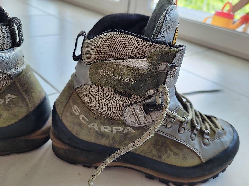 Scarpe da donna: Bergschuhe Scarpa Triolet, ca. Gr. 38/39 – Usato da Fällanden venduto da vickita1