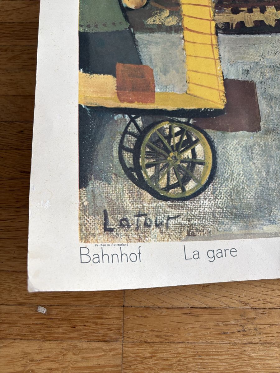 Foto & Immagini: SBB Schulplakat  – Usato da Luzern venduto da sonvico 3