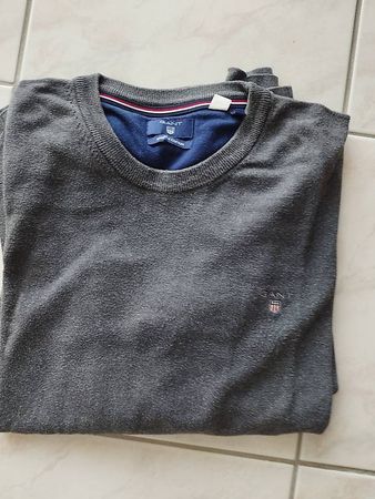 Sweat Gant gris manches longues 