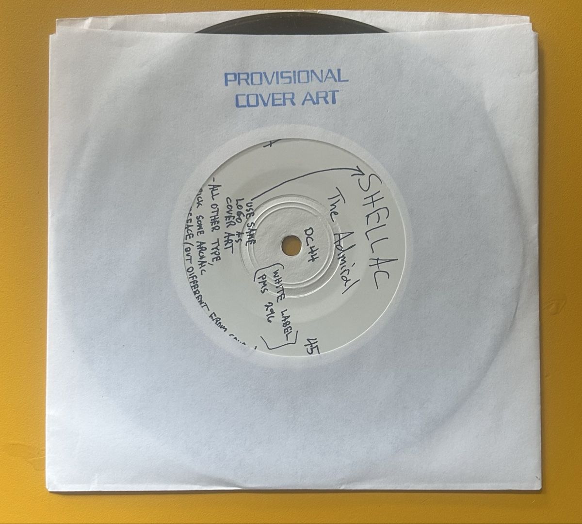 Dischi in vinile: Shellac - The Bird Is The Most Popular Finger – Usato da Zürich venduto da Deliverance 1