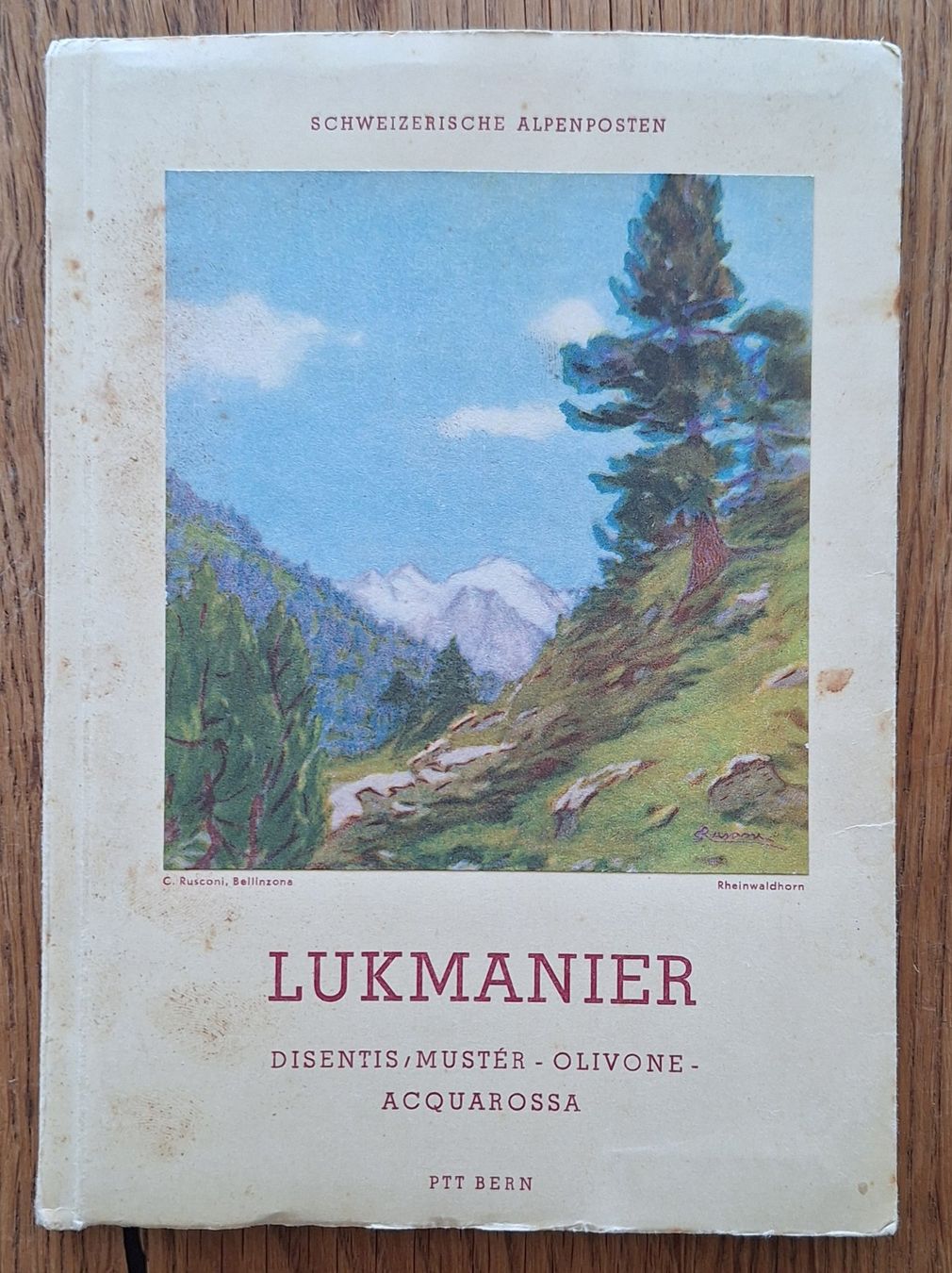 Bücher: Schweizerische Alpenposten – Gebraucht aus Schaffhausen von Hottschili 4