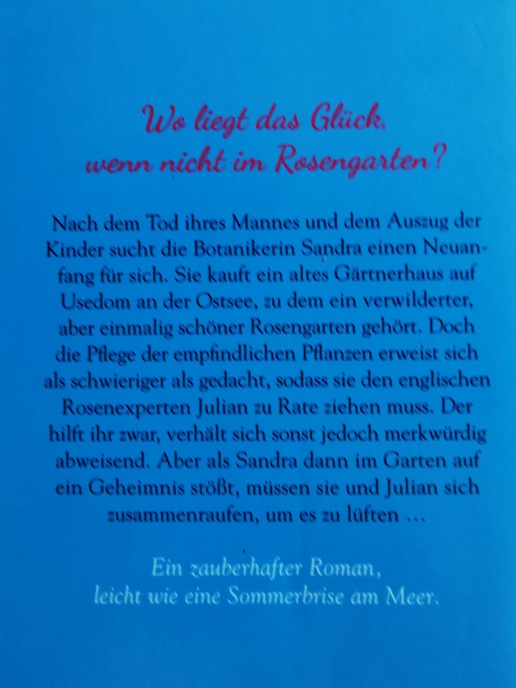 Bücher: Nele Jacobsen, Ein Sommer im Rosenhaus – Gebraucht aus Kölliken von mar5742 1