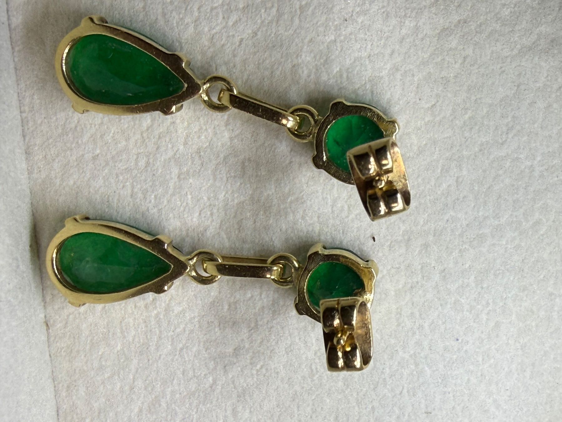 Boucles d'oreille: Ohrringe Gold18k mit Smaragd – D'occasion à Oberhof par RealStone 3