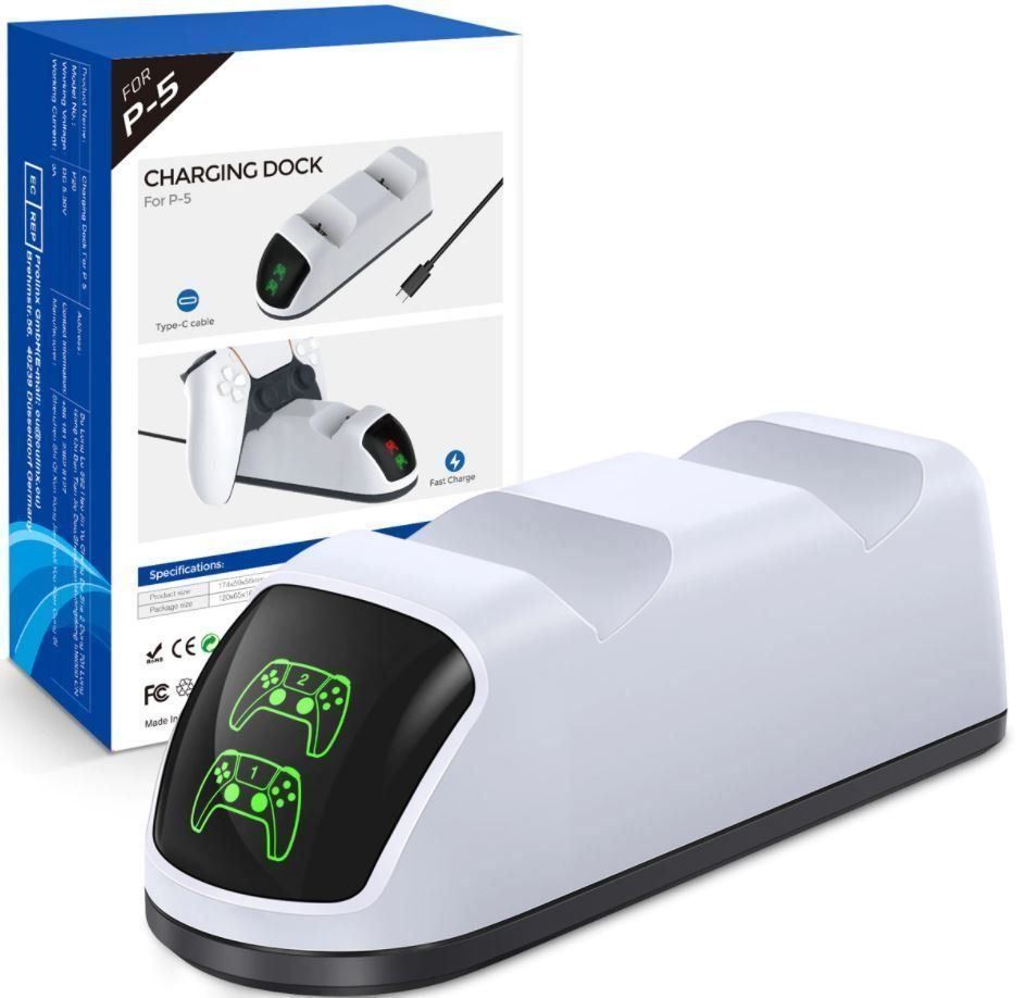 Adattatori & Cavi: PS5 Controller Schnellladestation – Nuovo e nell'imballaggio originale da Unterägeri venduto da RmOnline 6