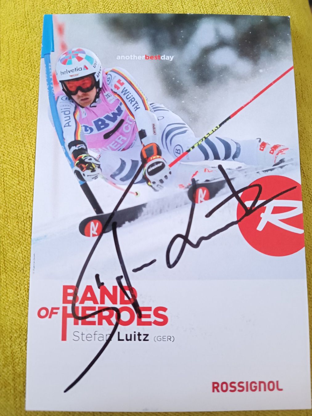 Autogramme: Stefan Lutz - handsigniert - 2x WM Bronze – Gebraucht aus Menziken von Autogramme