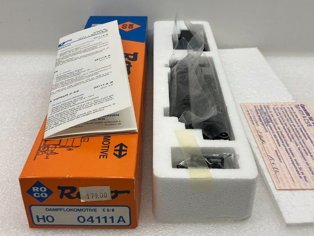 Roco Modelleisenbahnen: Roco 04111A H0= schöne Gotthard Dampflok C 5/6 SBB 2978/2965 – Neu (gemäss Beschreibung) aus Thun von retoolinoo 8
