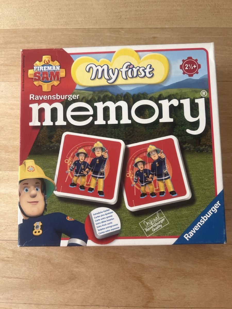 Ravensburger Spiele: Memory Feuerwehrmann Sam – Gebraucht aus Allschwil von Fabienne0124