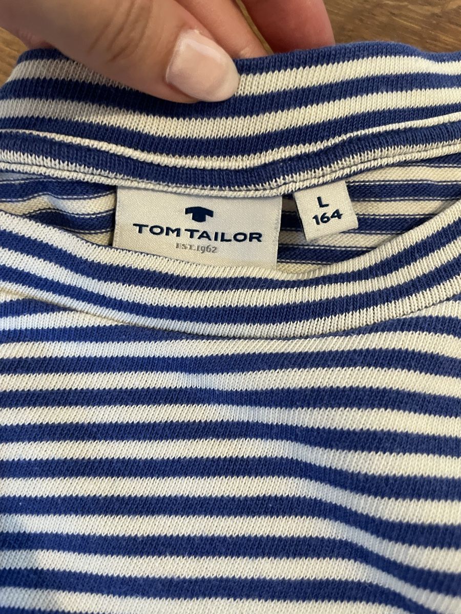 Tom Tailor Maglioni & Felpe: Langarmshirt Tom Tailor gestreift, 164 – Usato da Liestal venduto da ela_2g9s 2
