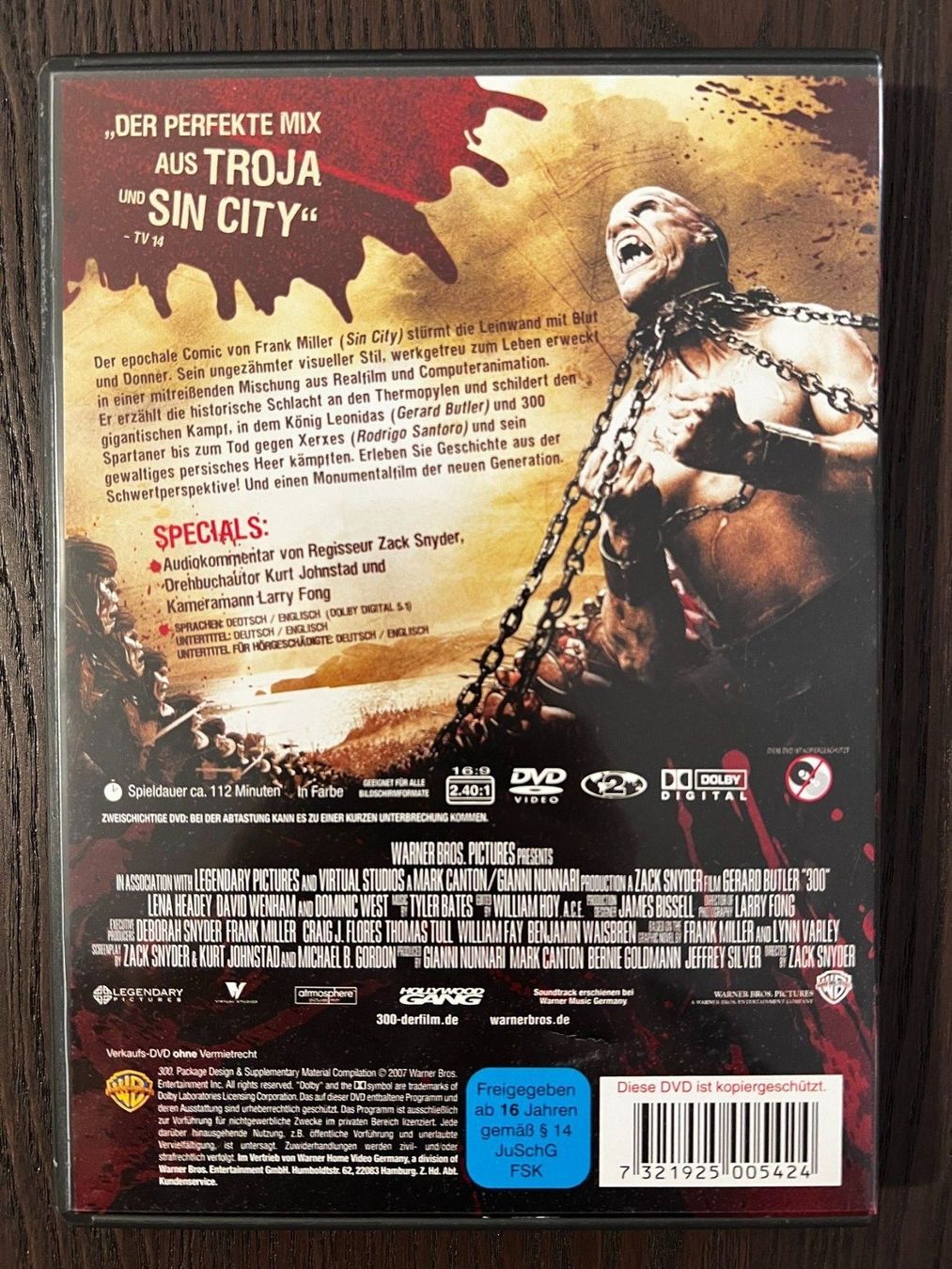 Alle DVDs: 300 – Gebraucht aus Zürich von FilmFreunde 1