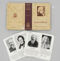 Altes Quartett-Spiel "Komponisten" (F.X.Schmid) Rarität