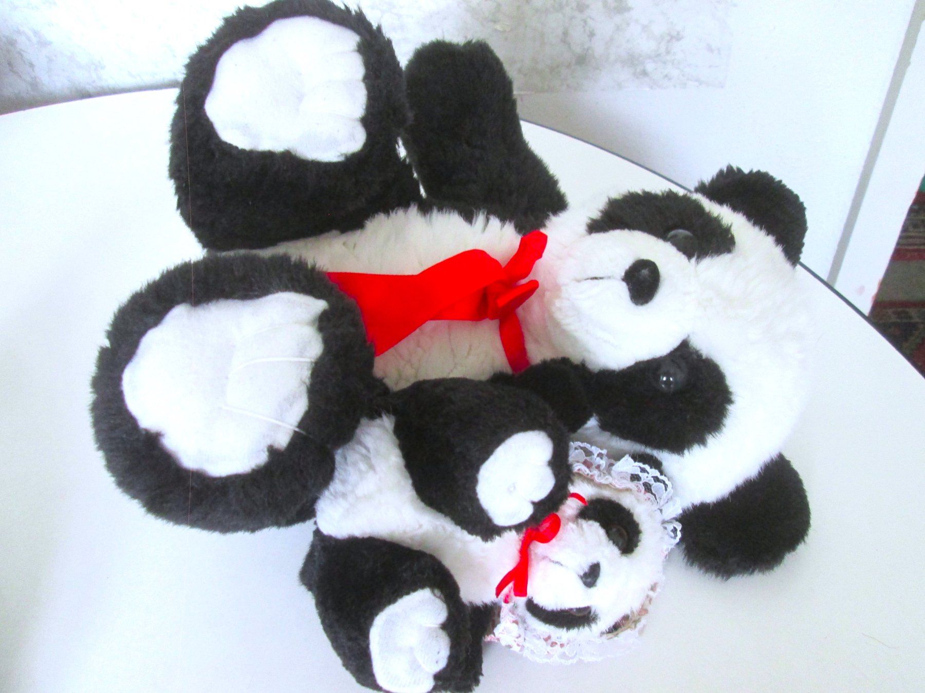 Spielzeuge: Plüsch-Panda mit Baby – Gebraucht aus Sementina von babucia 2
