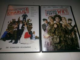 Achtung, fertig, Charlie! + Achtung, fertig, WK!  (2-DVD's)