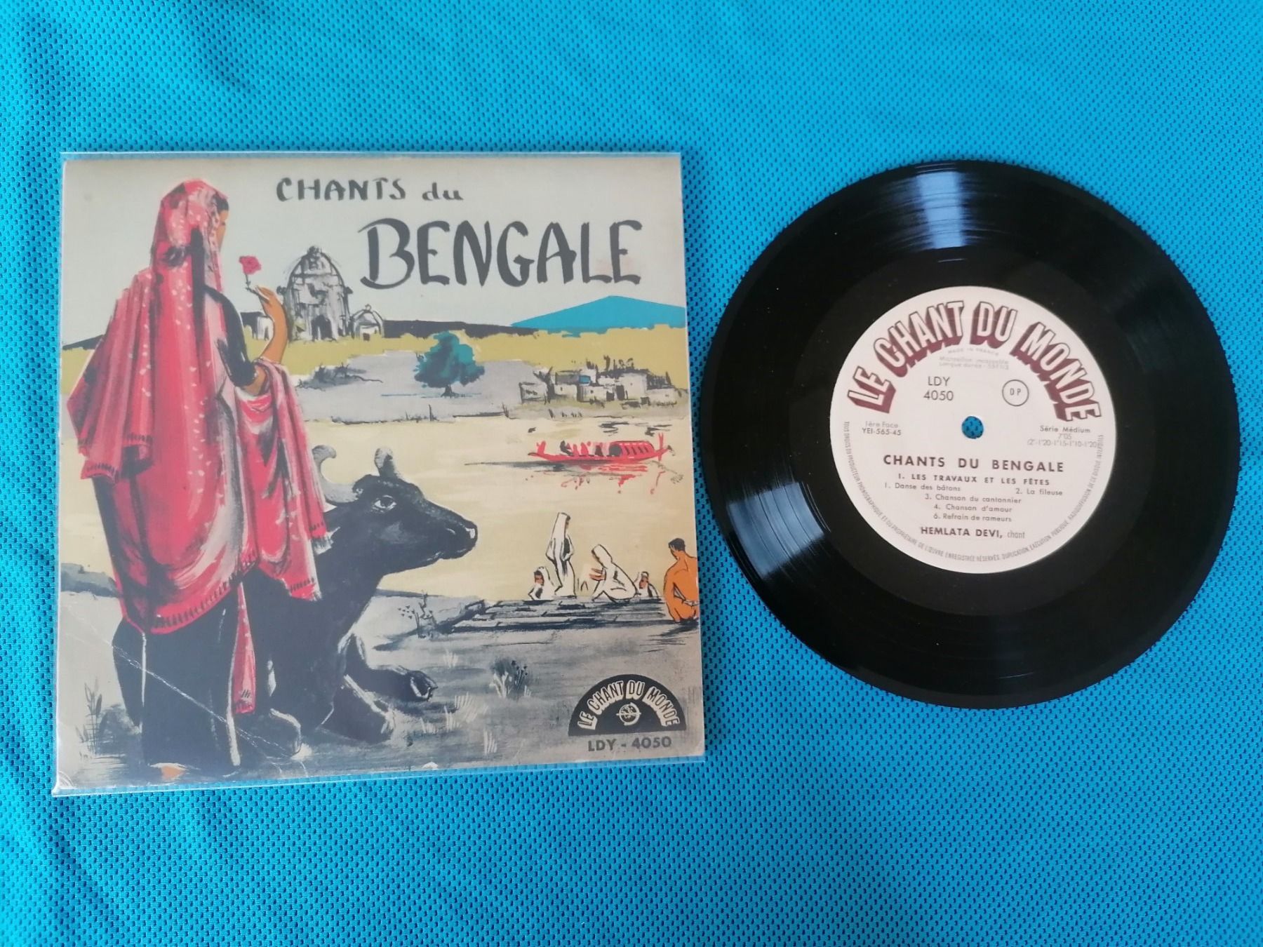 Vinyles: Hemlata Devi – Chants Du Bengale – D'occasion à Emmenbrücke par lamorak