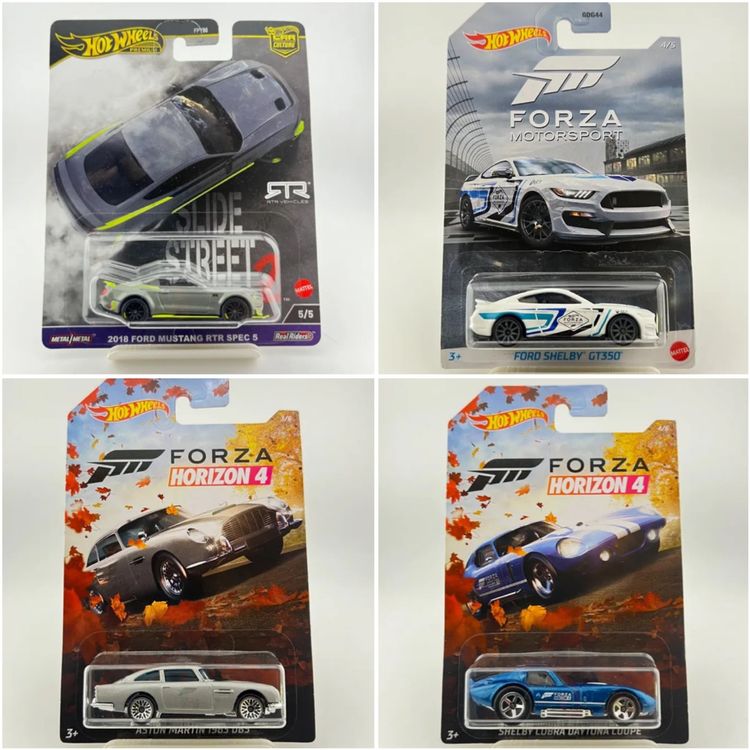 HOT WHEELS Bundle - Ford Mustang RTR - Ford Shelby GT350 - (Neu und ...