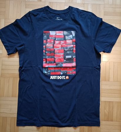 Nike T-Shirt medium, dunkelblau