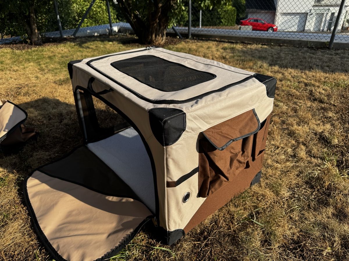 Käfige, Transport & Sicherheit: Faltbare Hunde Transportbox nagelneu – Neu (gemäss Beschreibung) aus Männedorf von cla_tz7l 3