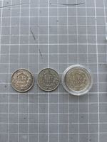 1Franken Silbermünzen Set , 3 stk.