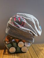 Unikat - Baumwoll Beanie / Mütze  ab Gr. 146