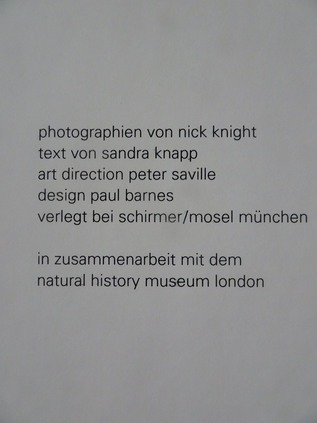 Libri: Nick Knight, FLORA – Usato da männedorf venduto da purzelchen 2