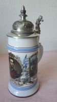 Rastal-Bierkrug mit Zinndeckel König Ludwig von Bayern