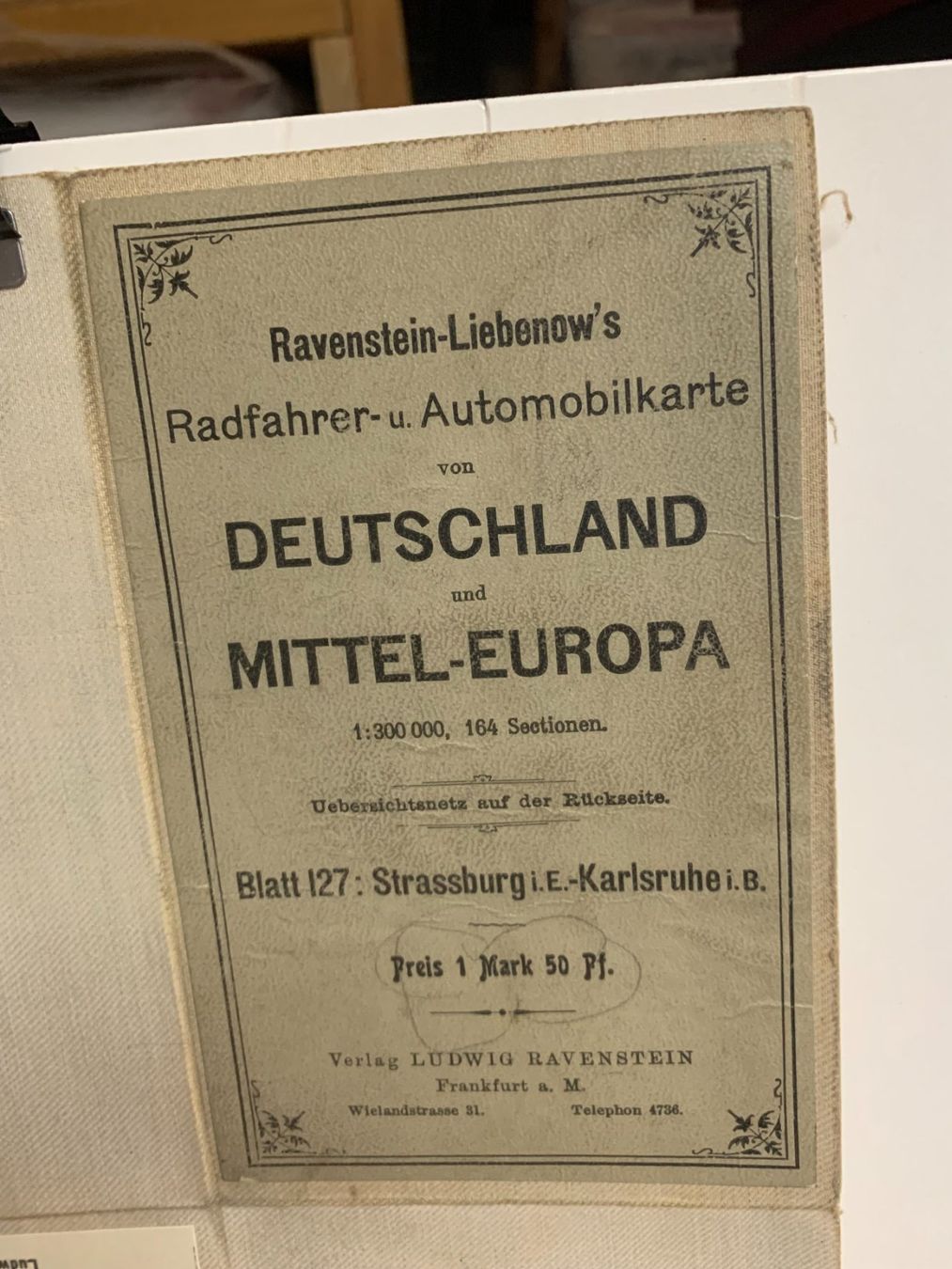 Cartes géographiques & atlas: Germania - "Deutschland und Mittel_Europa" – D'occasion à Sorengo par 74in