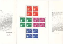 Folder für Mitarbeiter PTT 1952