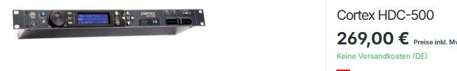 Console di mixaggio: Cortex HDC-500 DJ Digital Music Controller – Usato da Collonges venduto da arashee 7
