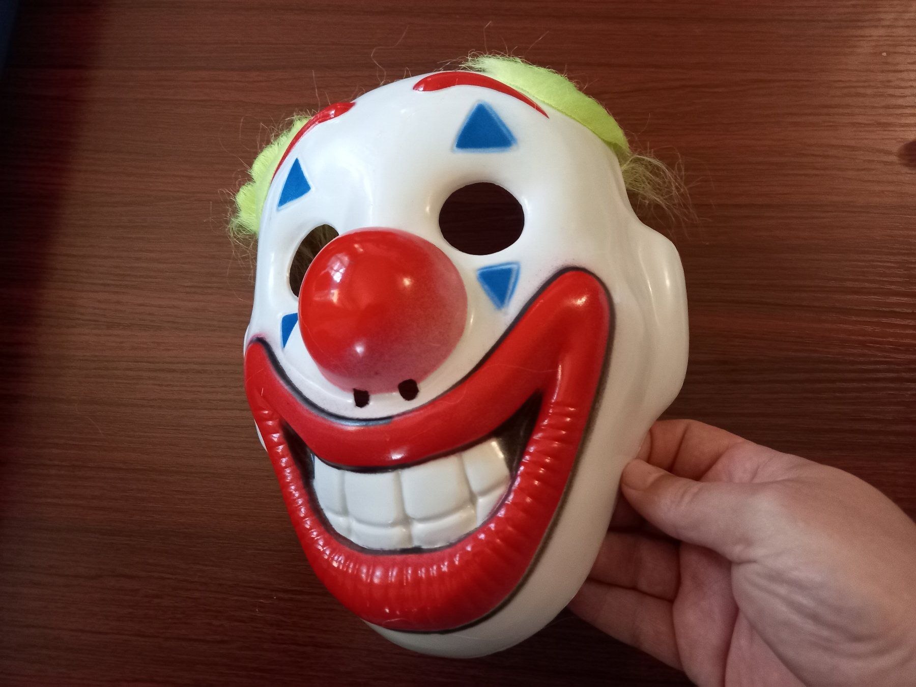 Maschere: Set mit 5 Joker-Clown Masken - Masque – Nuovo e nell'imballaggio originale da Bremblens venduto da LOVA-MUSICA-SHOP