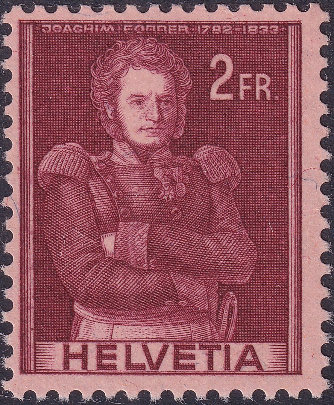 Tutti i francobolli: 1941, Nr.251.DP ** Marke mit Doppeldruck, Kat:70.- – Usato da Sursee venduto da Luzernerraute