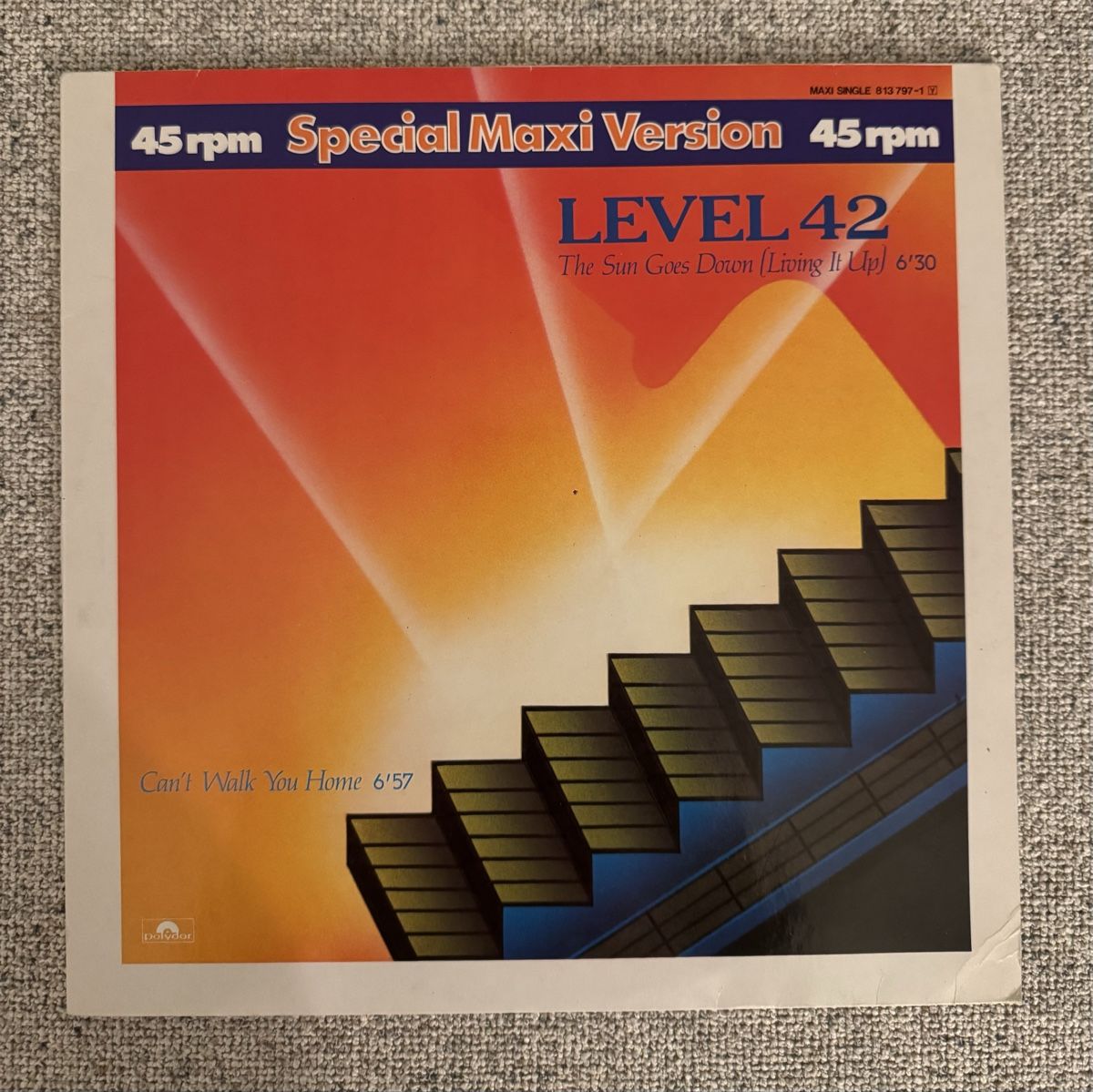 Dischi in vinile: Level 42 - The Sun Goes Down - 12" Maxi - 80s – Usato da Rorbas venduto da BlackstarRecords