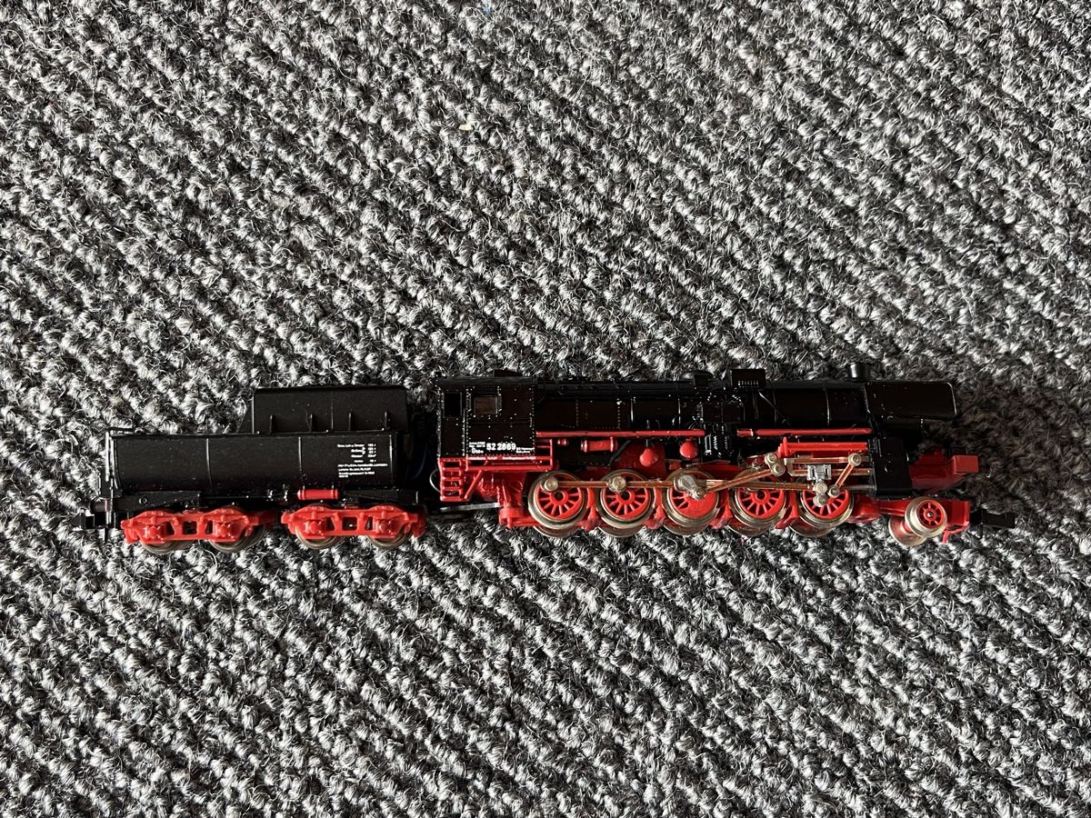 Trix Modelleisenbahnen: Minitrix DB Schlepptenderlokomotive BR 52 schwarz – Gebraucht aus Winterthur von asm_s67d 2