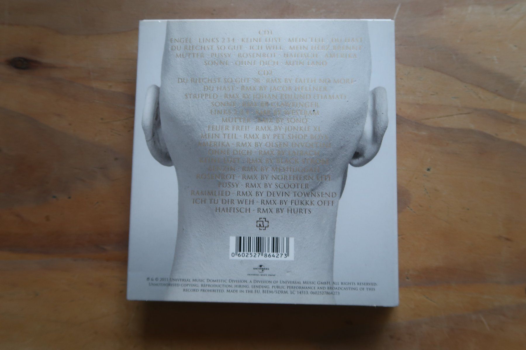 CD: RAMMSTEIN - MADE IN GERMANY - BEST IF - 2x CD – Usato da Basel venduto da Patiscat 1
