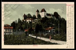 AK Burgdorf, Blick zum Schloss