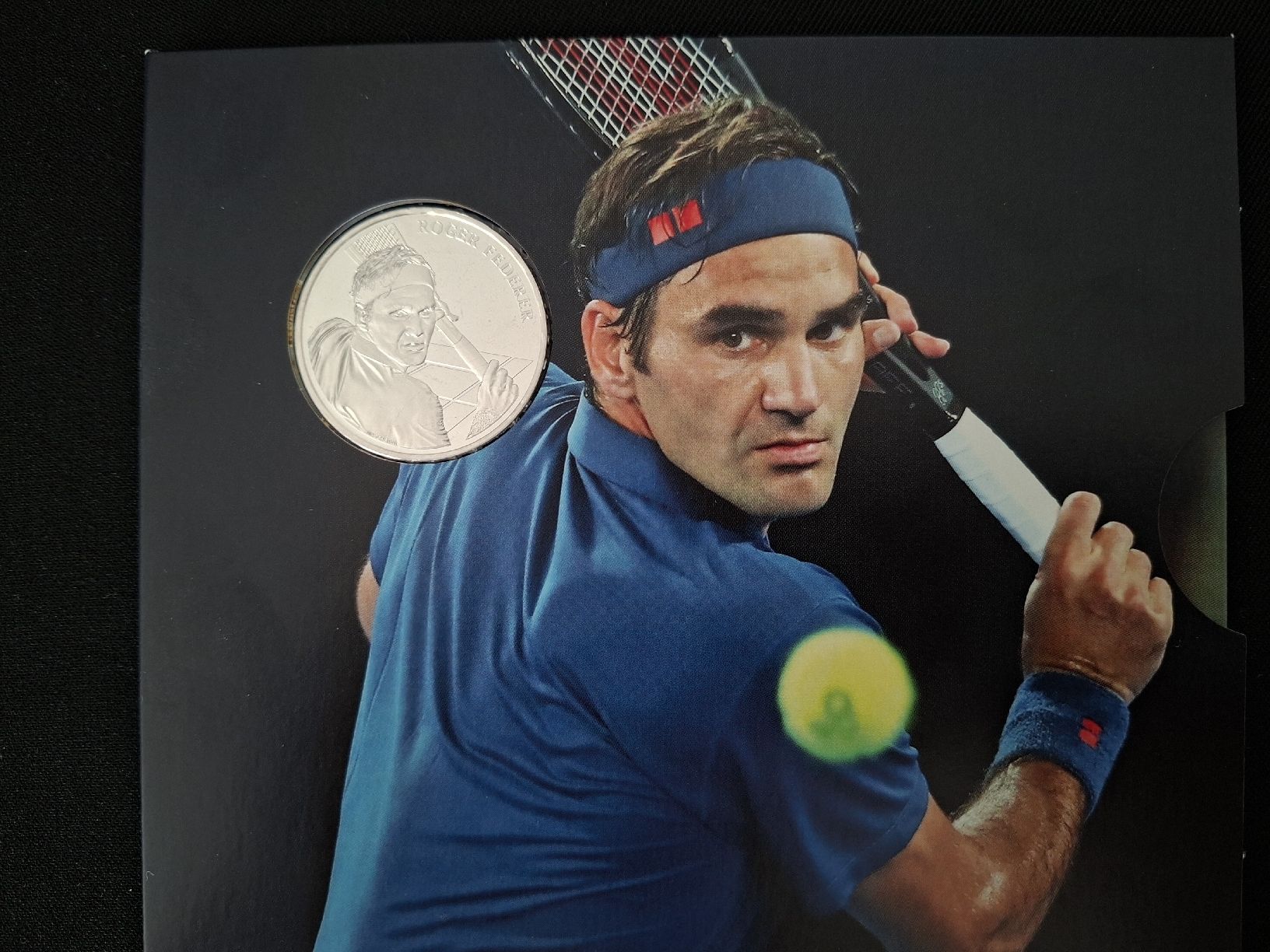 Tutti le monete: FEDERER-20.-Silbermünze im Folder – Nuovo e nell'imballaggio originale da Horw venduto da Benny24