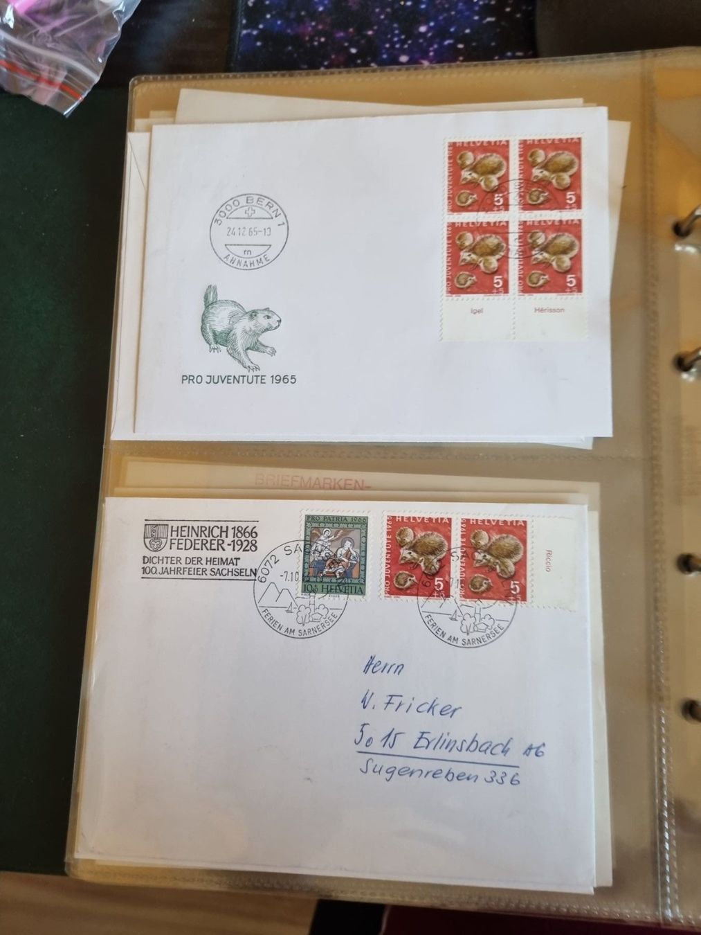 Alle Briefmarken: LOT CH PRO JUV. BELEGE – Gebraucht aus Dintikon von bonita099 6