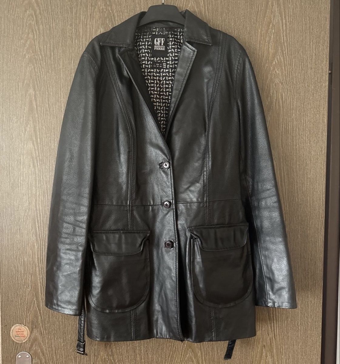 Gianfranco Ferre Giacche: GFF Gianfranco Ferré Lederjacke – Nuovo (secondo la descrizione) da Zürich venduto da sch_66s2