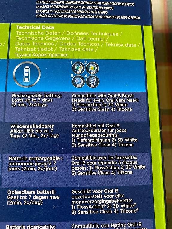 Oral B Cura dei denti: Oral B Pro 600 Crossaction – Nuovo (secondo la descrizione) da Nussbaumen AG venduto da GeorgiaB 2