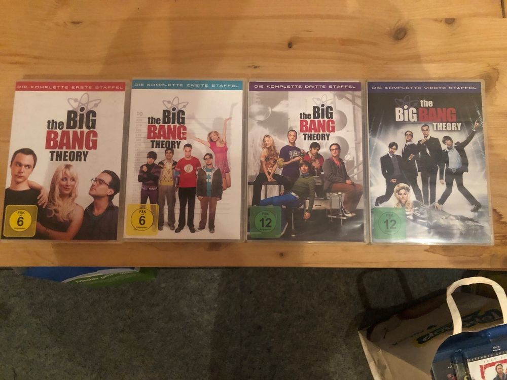 The Big Bang Theory Staffeln 1-4 auf DVD | Kaufen auf Ricardo