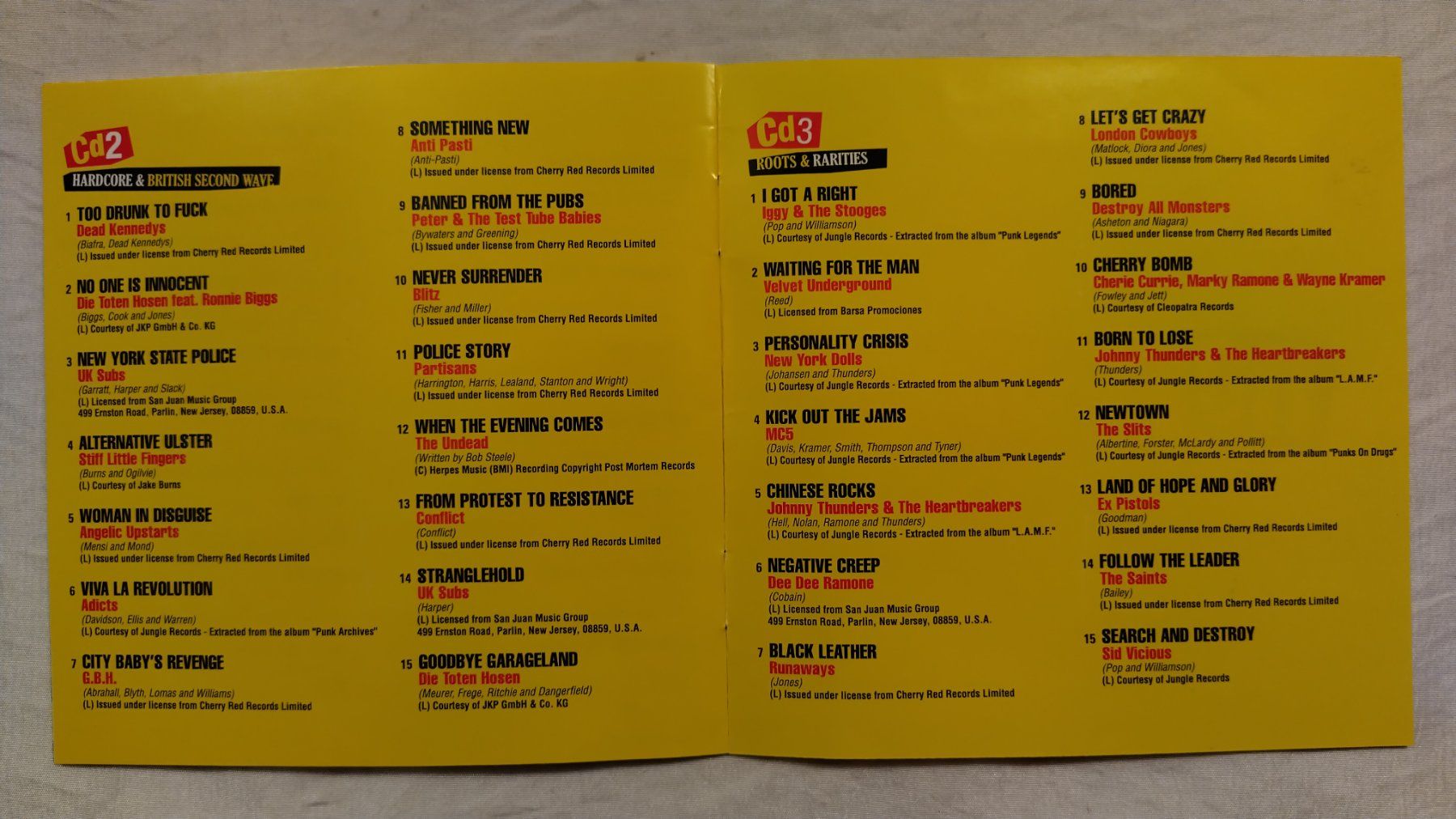 CD: Punk 1977/2007 - 30th Anniversary Limited Edition 3CD Set – Usato da Bellach venduto da JingleJerry 5