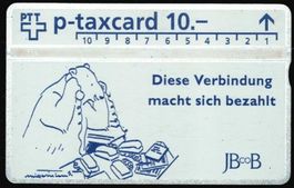Taxcard 307L_22455 Bank Julius Bär weiss deutsch