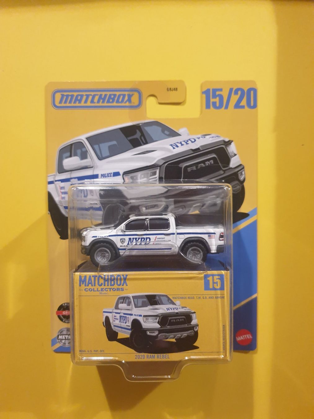 Matchbox Modellini d'auto: Matchbox 2020 RAM REBEL – Nuovo e nell'imballaggio originale da Oftringen venduto da Rotor